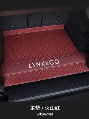 Lynk & Co 08 09 06: Trunk Mat - main-pad-volcano-red-red-red-line-other