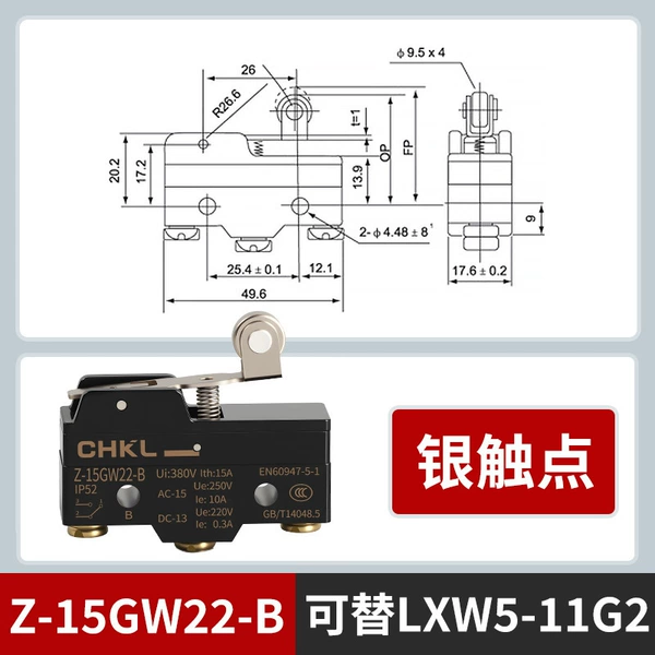 Z-15GW22-B silver dot