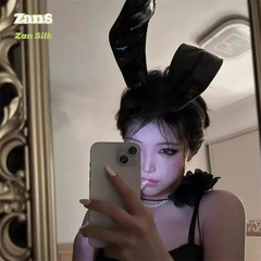 ハロウィンヘッドバンド甘くてクールな女性の特別なウサギの耳ヘッドバンド純粋な欲望cosバニーガールヘッドバンドヘアアクセサリー女性のヘッドバンド