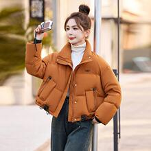 短款羽绒服女冬季2026新款高端时尚洋气小个子韩系加厚白鸭绒外套