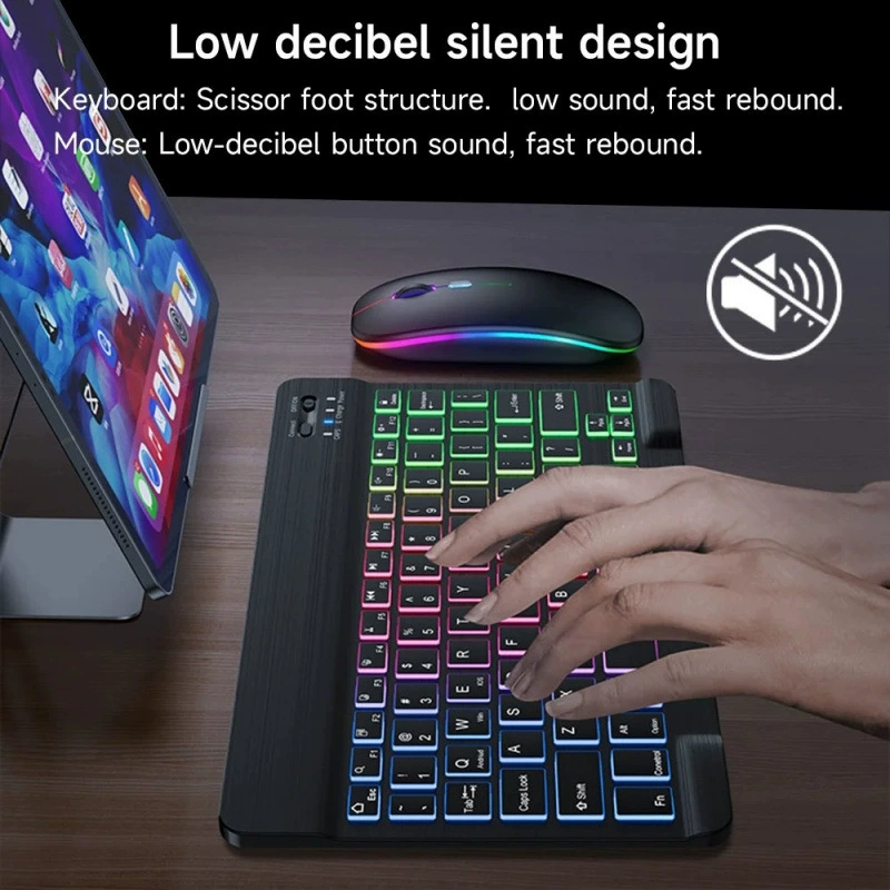 Совместимая клавиатура, планшет, мобильный телефон, мышь, bluetooth