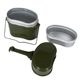 Army Fan German Lunch Marching Heatable Lunch Box Old Three-piece Set Outdoor Camping Multifunctional Aluminum High Temperature Resistant Lunch Box