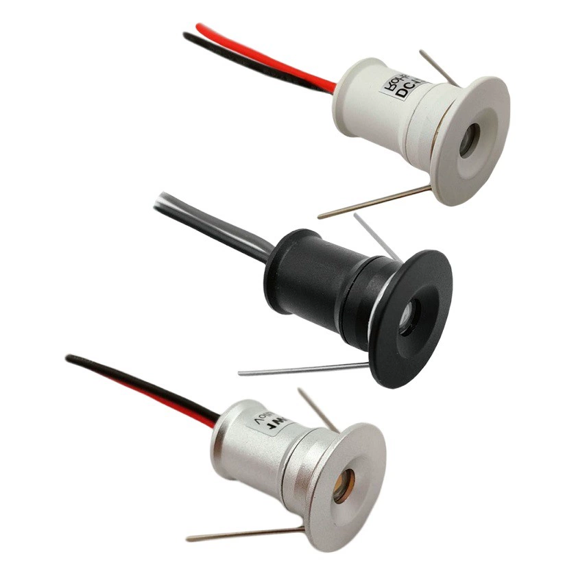 DC12V Встроенный 1 Вт небольшой прожектор шкаф винный шкаф витрина для ювелирных изделий лампа Потолочный Мини-светильник для большого пальца