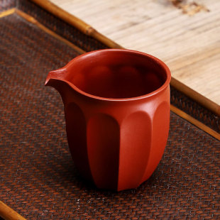 Zisha fair Cup hand-held tea sea Dahongpao tea ware kung fu tea ceremony accessories gift LOGO carving production