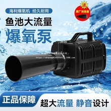 海利曝氧机鱼池推水泵鱼塘增氧泵爆氧泵锦鲤池造浪泵大功率充氧机