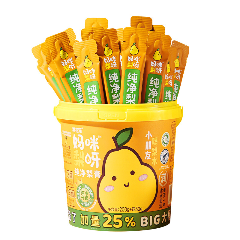 梨花猫ママ梨ヤ 梨果汁入り梨ペースト 2本入り 250g 素材がきれいで持ち運びやすい ブランド直送|undefined