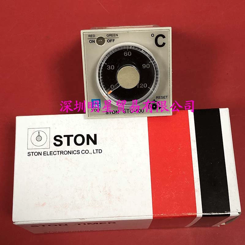 Тайваньское реле времени STON STC-400 0-120 ° C AC110V подлинная поддельная одна штрафная десять