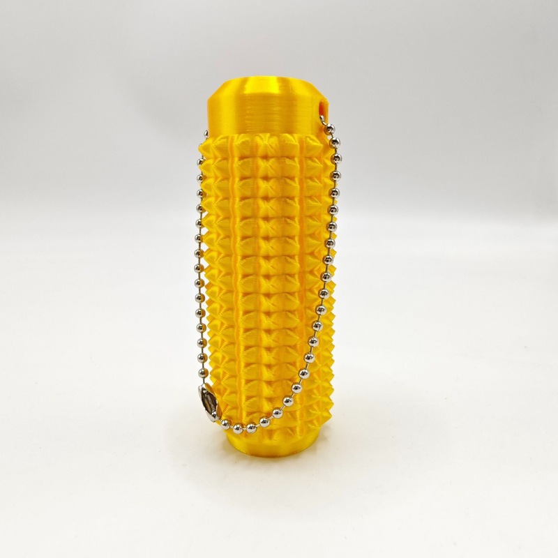 クロスボーダー Spiky Grippie Stim キーホルダー ポータブル指先減圧マッサージ キーホルダー 3D プリント|undefined