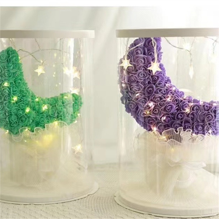 Douyin same DIY moon flower beam unicorns eternal flower rose bear…