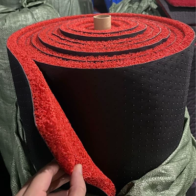 Hot Melt Wire Loop Plastic Floor Avtomobil döşəmə paspasları