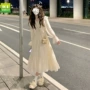 短袖宽松显瘦法式连衣裙