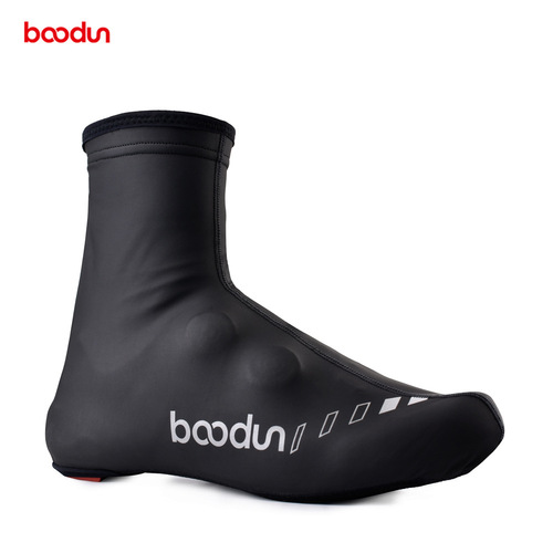 Burton Sports Autumn and Winter New Cycling Shoe Covers Outdoor Night Riding Wear-Resistant Water-Repellent Bicycle Plus Velvet Warm Locking Shoe Covers