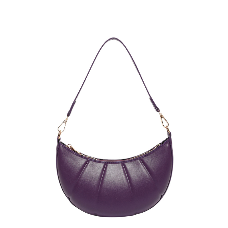 Bolsas populares de cor de toro de color sólido Casual 2025, bolsas de hombro de viaje de moda de otoño de nuevo estilo