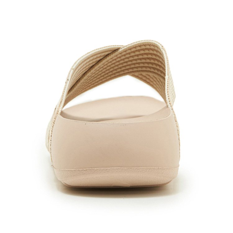 Dép sandal nữ xỏ ngón đế dày thoáng khí, nhẹ êm, phù hợp mùa hè — màu đen, màu hồng, màu kaki, màu mơ chi tiết 43