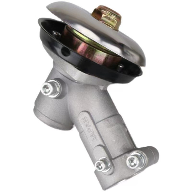 Cortador de doble oreja de una sola oreja cabeza de trabajo accesorios de cortacésped desbrozadora caja de engranajes accesorios de jardín trabajo de cortacésped