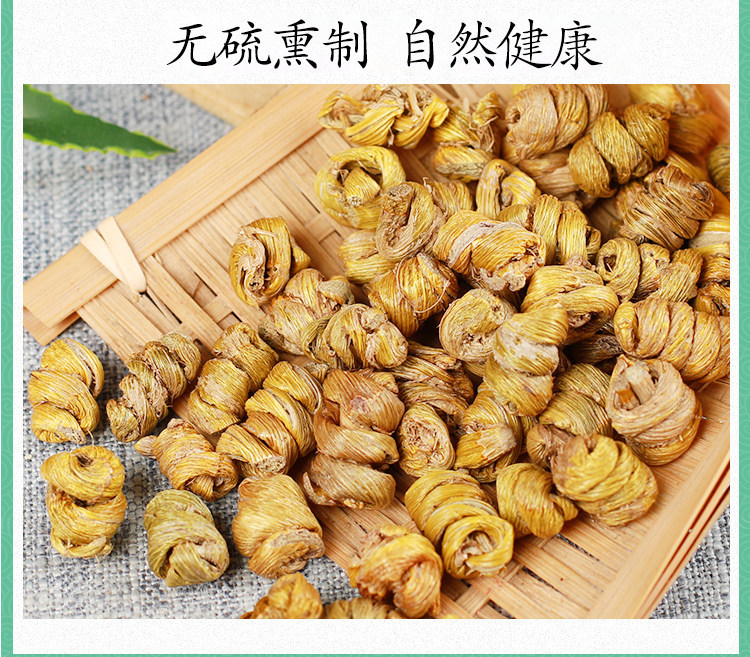 Premium Tie Pi Shi Hu Dendrobium Fengdou 50g Dried Stems for Tea and Decoction quality and texture