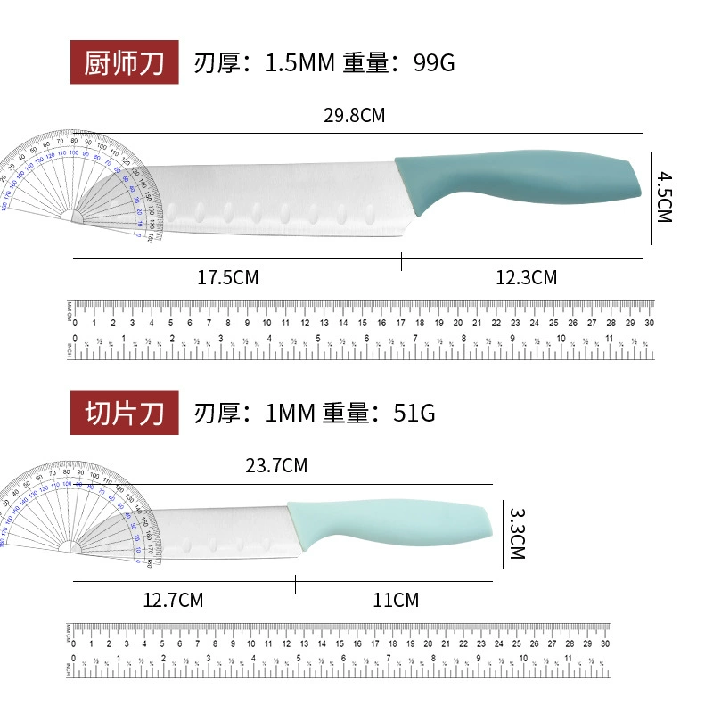 Sharp set, pocket knife stainless steel, (Physicals)