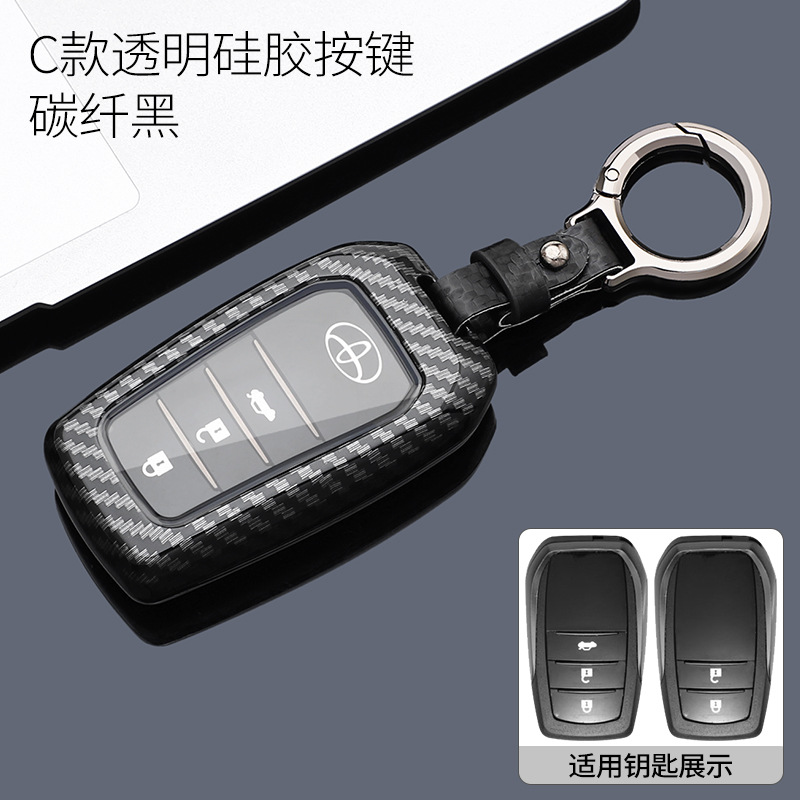 C형 투명 실리콘 버튼 원형 벨트 버클