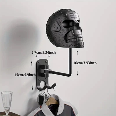 Motosiklet dəbilqə rəfləri Motorcycle Helmet Rack Holiday - black-knight-metal-base-1-pack