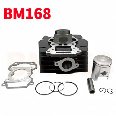 block AX100 two stroke, Cylinder and parts