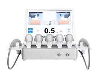 Foreign trade desktop 7D facial elevator beauty instrument body skin firming skin rejuvenation child face knife with 7 ink cartridges