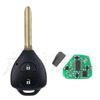 Suitable for 2-Key Toyota Car Key 433Mhz Id67/G Chip 26041-11H29 Straight Remote Control (Car Keys) - g-chip-2-keys