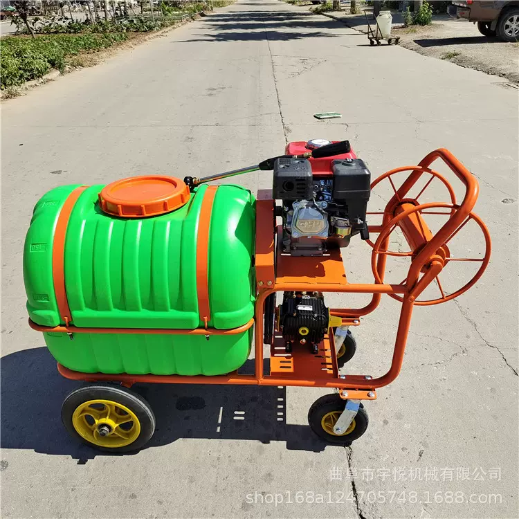 新款汽油手推打药机 手推式喷雾器  高射程林业杀虫机