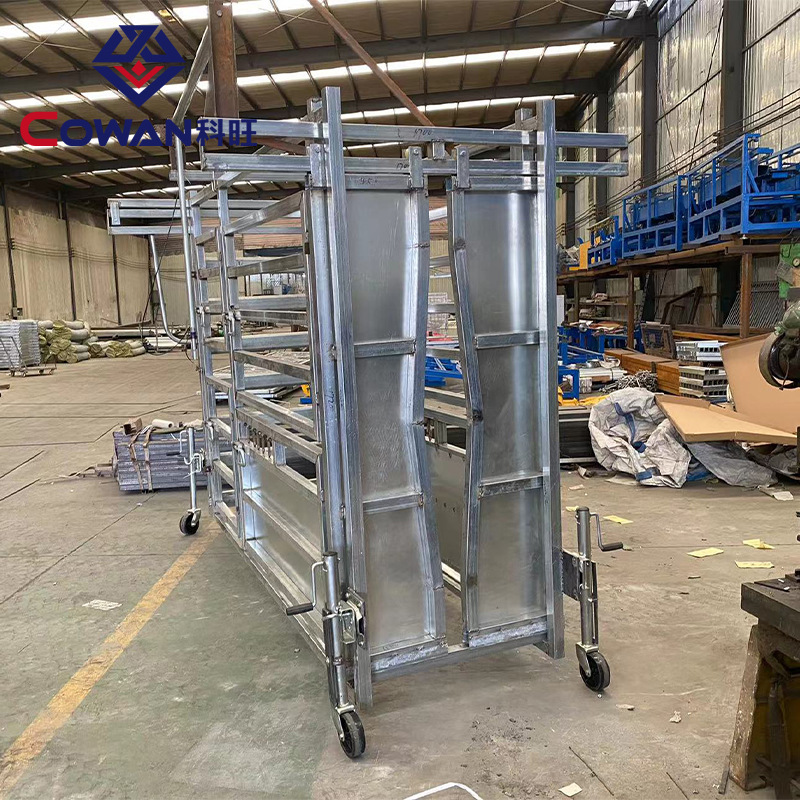 Marco de Baoding de ganado móvil con ruedas Marco de Baoding Equipo integrado de inspección y pesaje de prevención de epidemias de ganado Baoding Jia