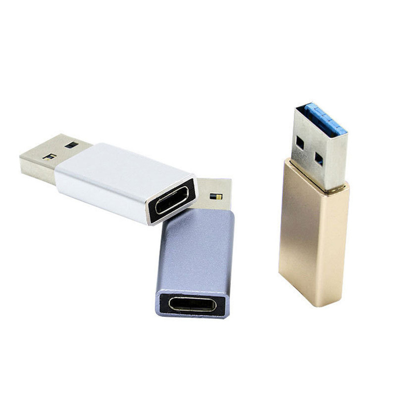 Wanzhongrui typec adapter Type-c female to USB3.0 male charging converter fast charging USB adapter