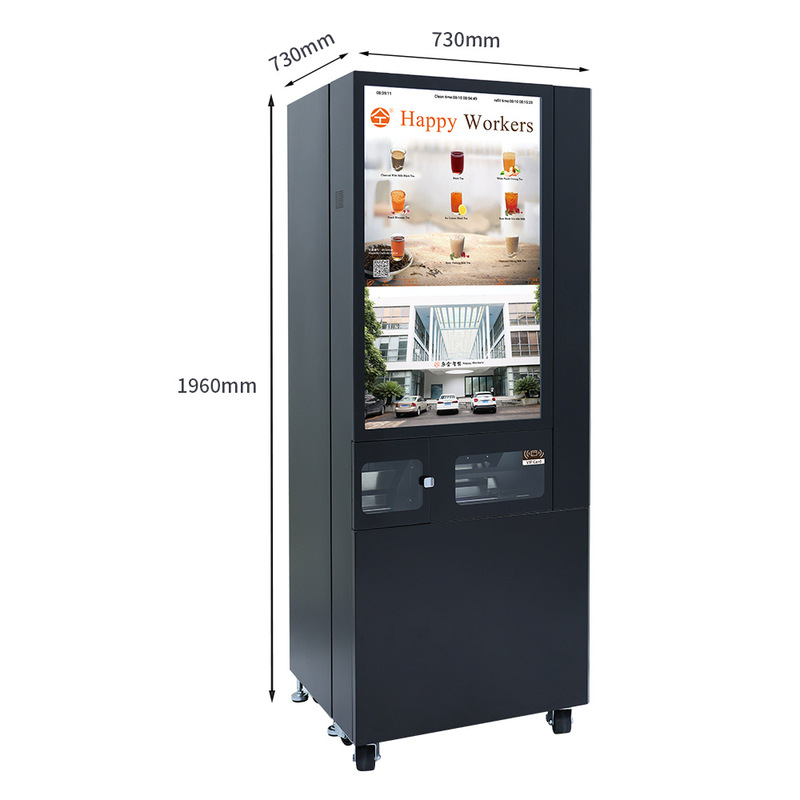 Self-Service Tea Making Machine Vending Machine Coffee Milk Tea Beverage Commercial Vending Fully Automatic Intelligent Unmanned Vending Machine