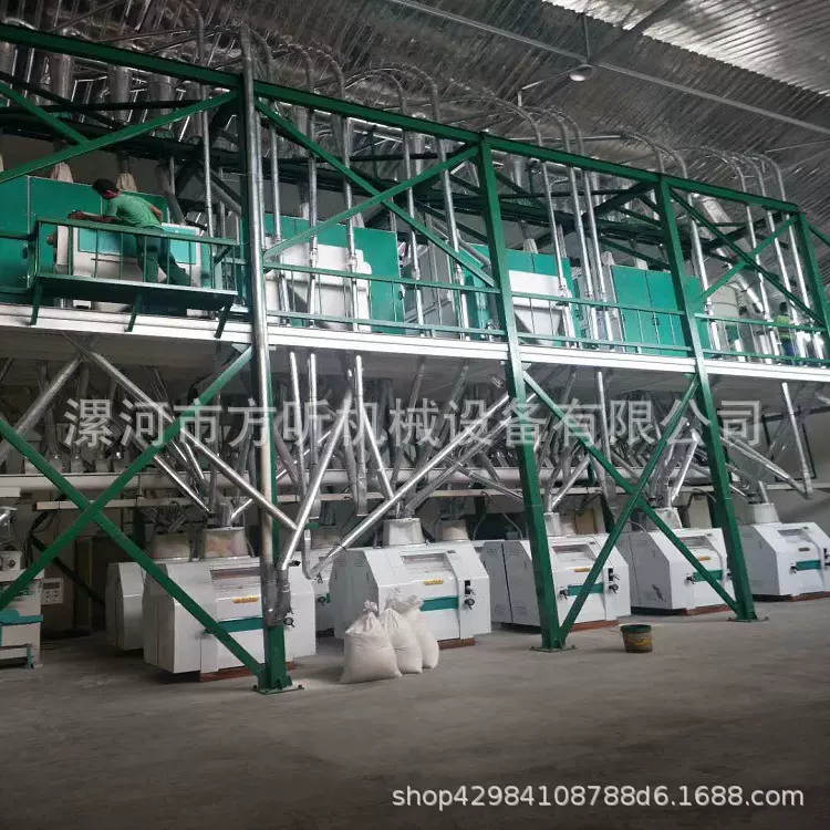中小型全自动面粉加工机械日产10-300T/H小麦玉米制粉设备机械