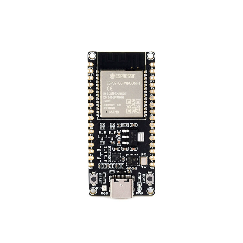 微雪 ESP32-C6-Wroom-N8 module core board Bluetooth/WIFI6 RISC-V development board