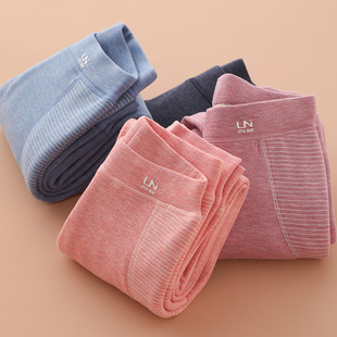 Thickened Girls' Warm Pants Silk Wool Boys' German Velvet Bottoming Long Johns Trousers School Uniform Artifact