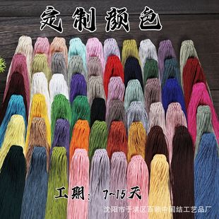 Traditional handicraft handmade back tassel gift box tassel sachet tassel sachet tassel hanging ear factory wholesale