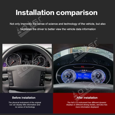 Suitable for Volkswagen Touareg LCD alət paneli