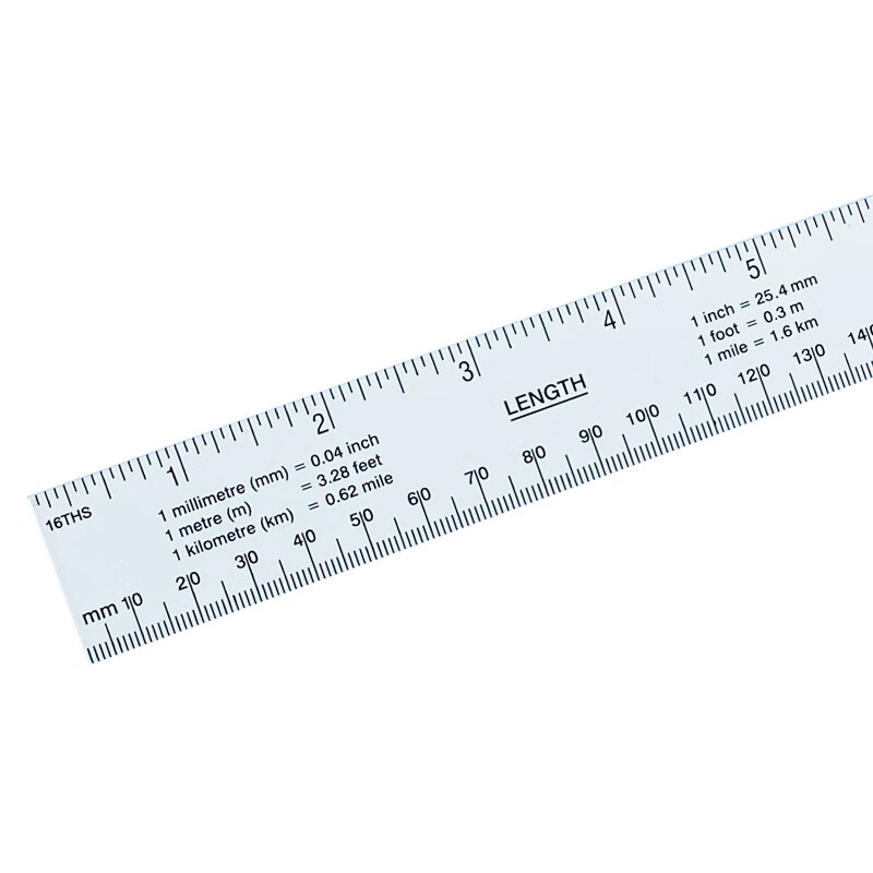 Cape Road 306 regla de alúmina 30cm dibujo profesional dibujo carpintería regla larga 30cm aluminio blanco