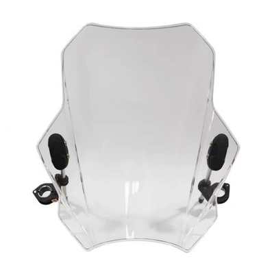 Motorcycle front windshield Deflector Ultra-Clear Front