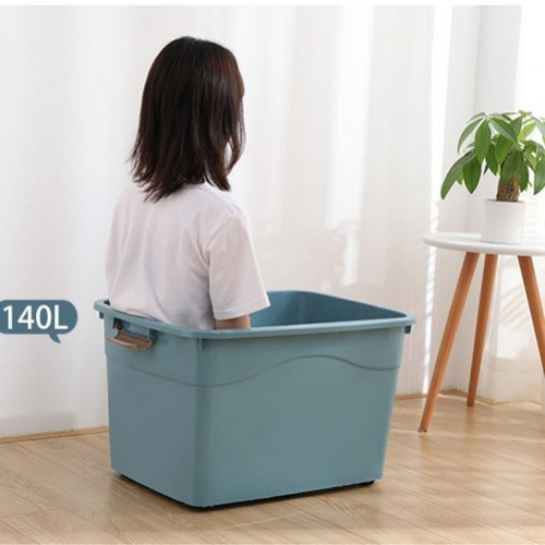 Floral Storage Box, Thick Large Size Household Student Dorm Desk Organizer Underwear Storage Box Parts Box