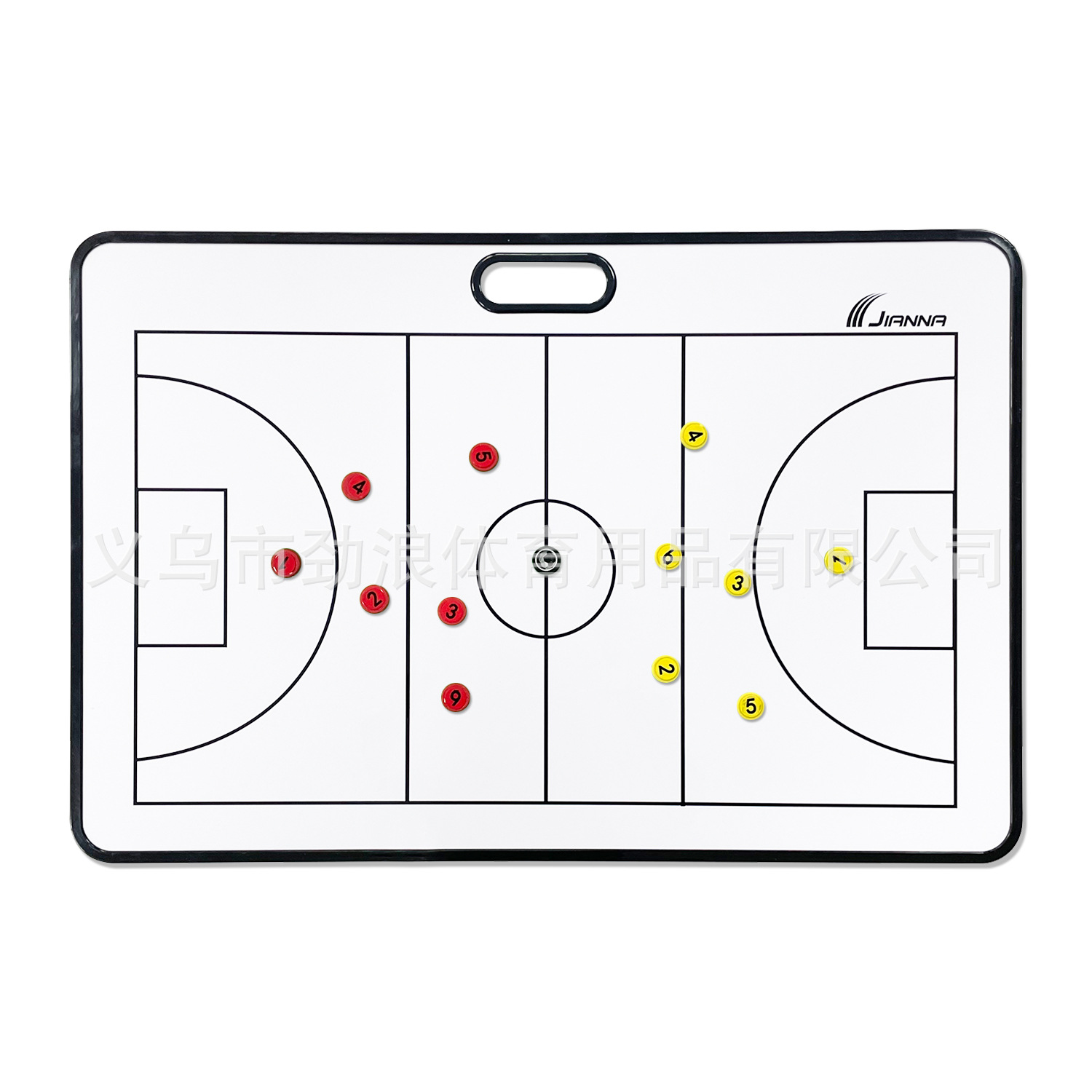 Specialized handball tactical board, coach command board, competition training sports magnetic teaching erasable tactical board