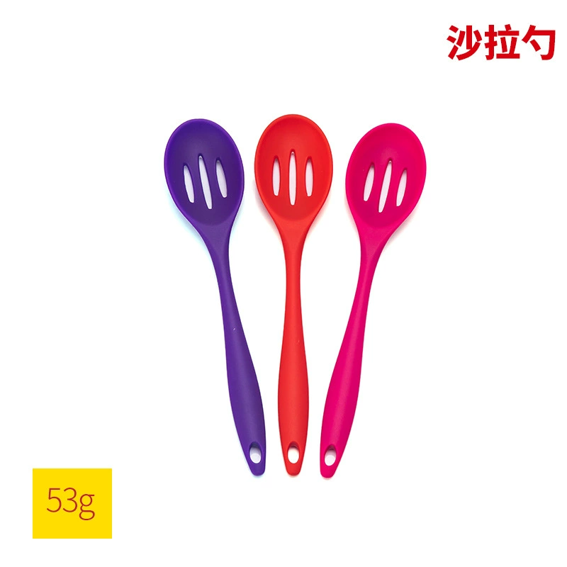 Силиконовый кухонный набор: пять предметов spatula, лопатка для жарки, дуршлаг, рисовая ложка, несиликоновая лопатка для жарки, ложка для супа