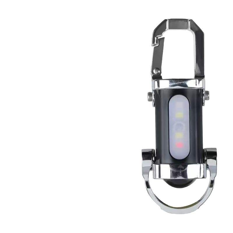 ポータブル腰掛けキーホルダーミニ懐中電灯多機能緊急充電キーホルダー防水明るい鳥よけ|undefined