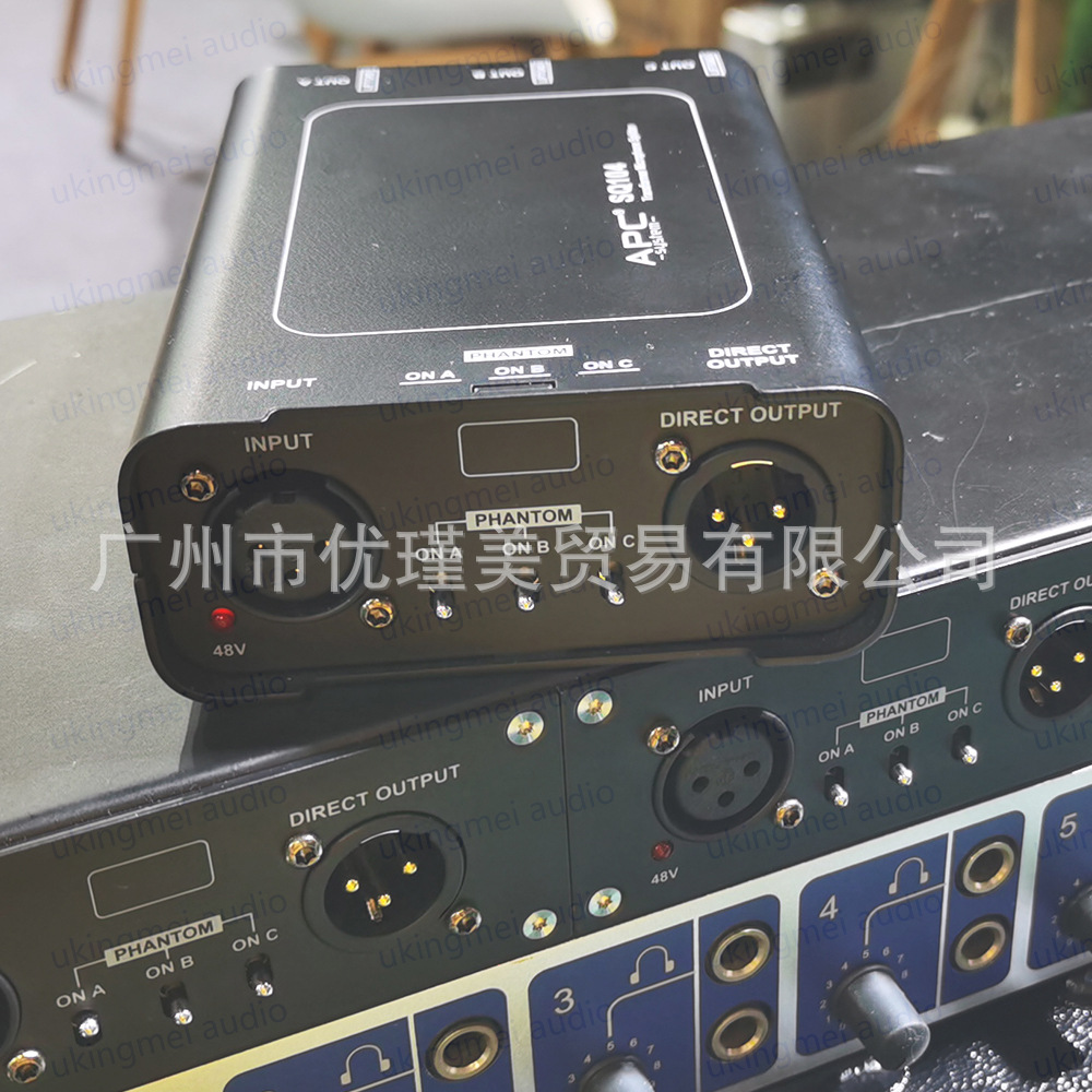 (2개) APC SQ104 1 IN 4 OUT 오디오 신호 스플리터 패시브 오디오 신호 스플리터 전류 음향 아이솔레이터