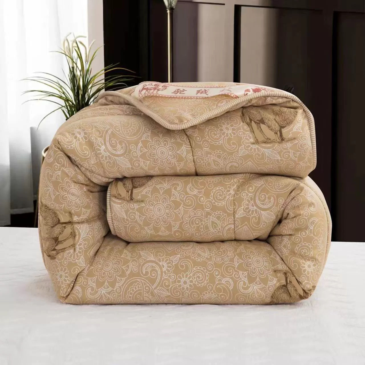 Одеяло из верблюжьей шерсти 2024 с графеном, перламутровое, утолщенное, зимнее, весенне-осеннее, студенческое, с утолщенным наполнителем для тепла