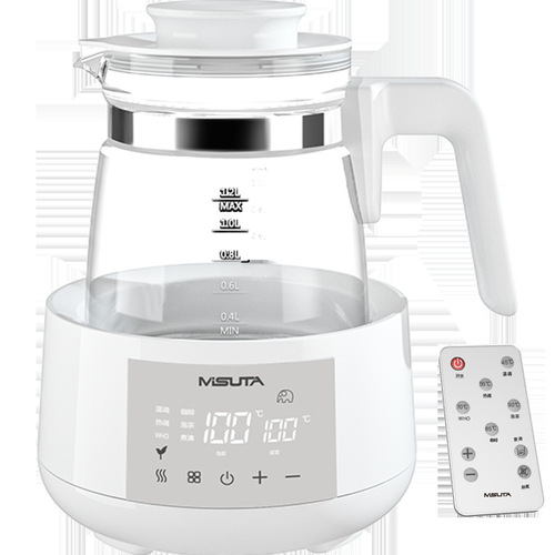 Constant Temperature Kettle Constant Temperature Milk Mixer Glass Hot Water Kettle Baby Formula Milk Maker Electric Water Kettle Baby Warmer 