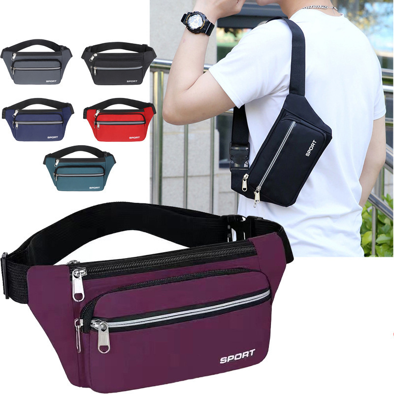 New Style Waist Bag, Mobile Phone Bag, Waterproof, Wear-Resistant, Multi-Functional, Large-Capacity Cashier Business Bag, Men's Construction Site Work Sports Bag