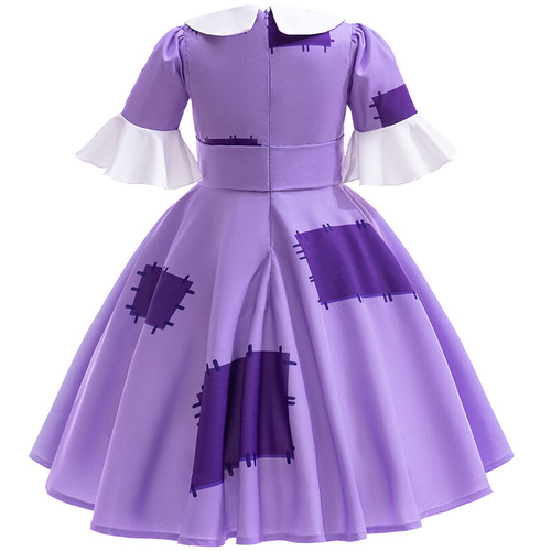 Cross-border new product cosplay magical digital circus Yajiata costume children's stage performance dress
