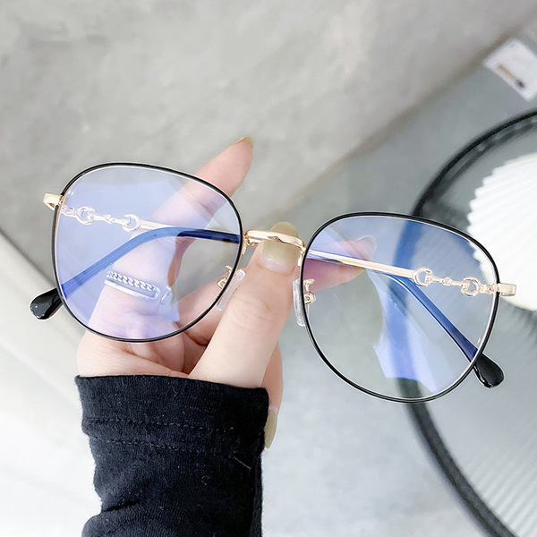 Ni Ni's same style anti-blue light glasses for women 2024 new…