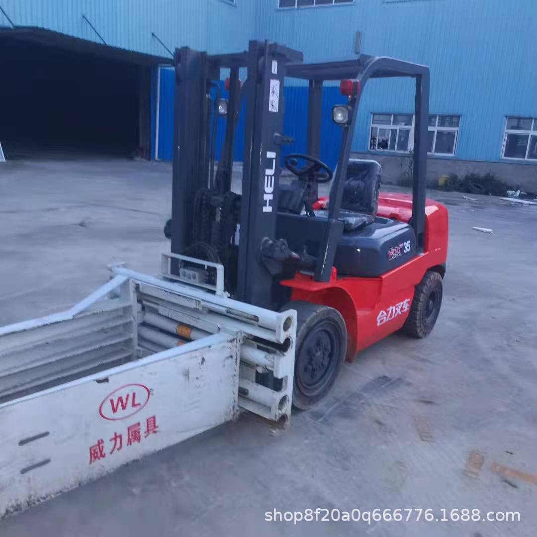 出售合力3吨3.5吨抱夹2手叉车 纸厂专用夹具叉车 送货上门