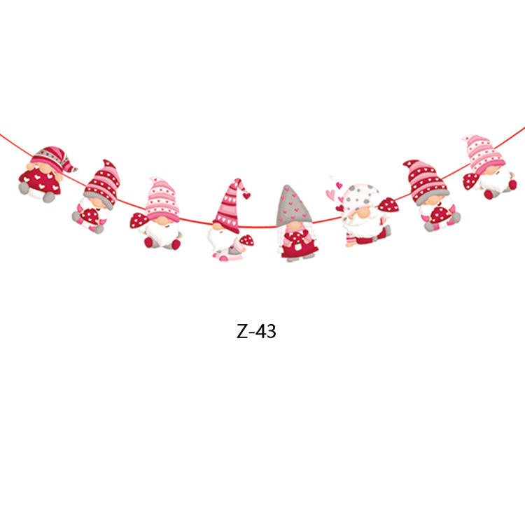 Nueva Navidad decoración suministros bandera tire bandera centro comercial tienda de los niños FIESTA DE Navidad escena adornos de diseño