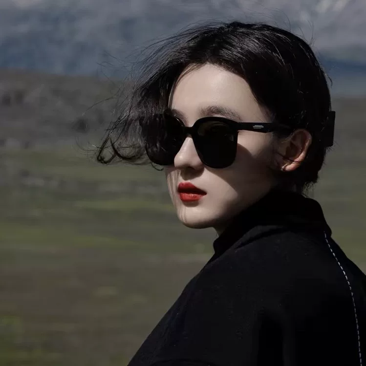 Sunglasses, glasses, Korean style, high-quality style, internet celebrity, UV protection